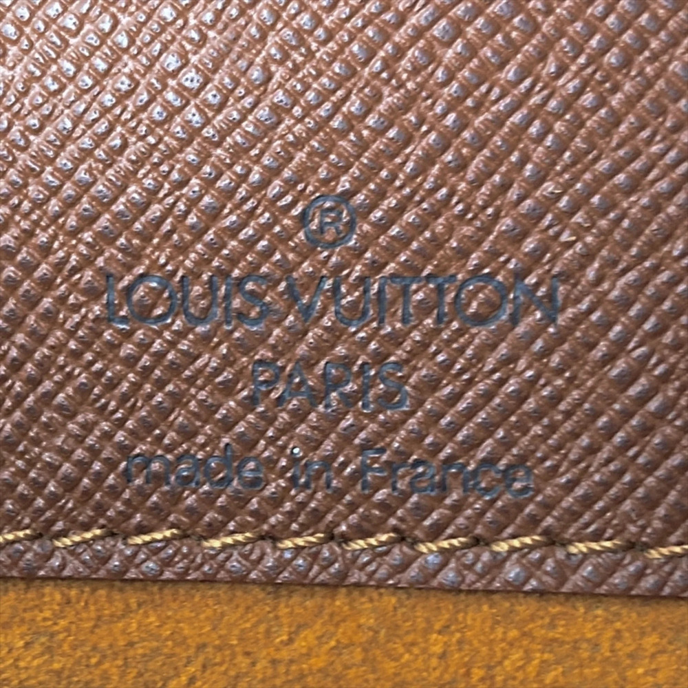 LOUIS VUITTON Brown Monogram Canvas Shoulder Bag - Picture 9 of 12
